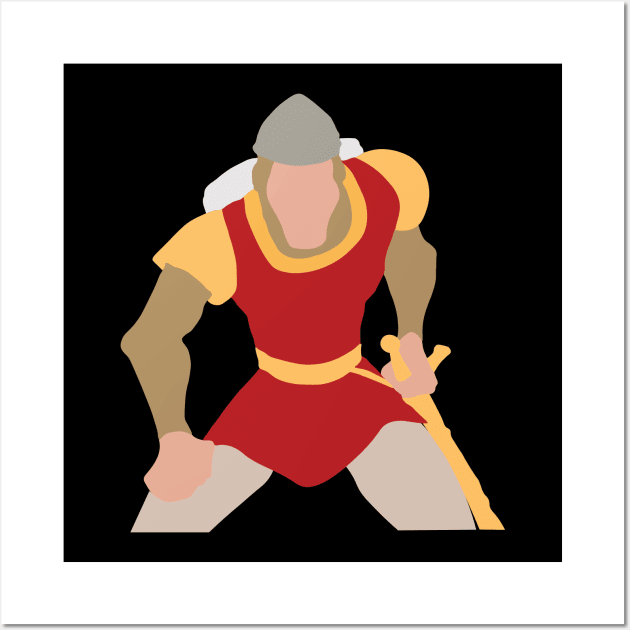 Dirk the Daring Wall Art by FutureSpaceDesigns